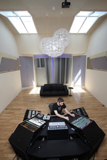 Nick bei der Arbeit