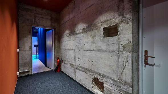 Korridor Studio 2 Bauer Studios Ludwigsburg Foto Steffen Schmid