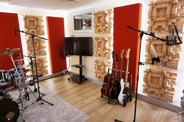 HEADER mbakustik Kundenprojekt Professionelle Studioakustik im privaten Eigenheim