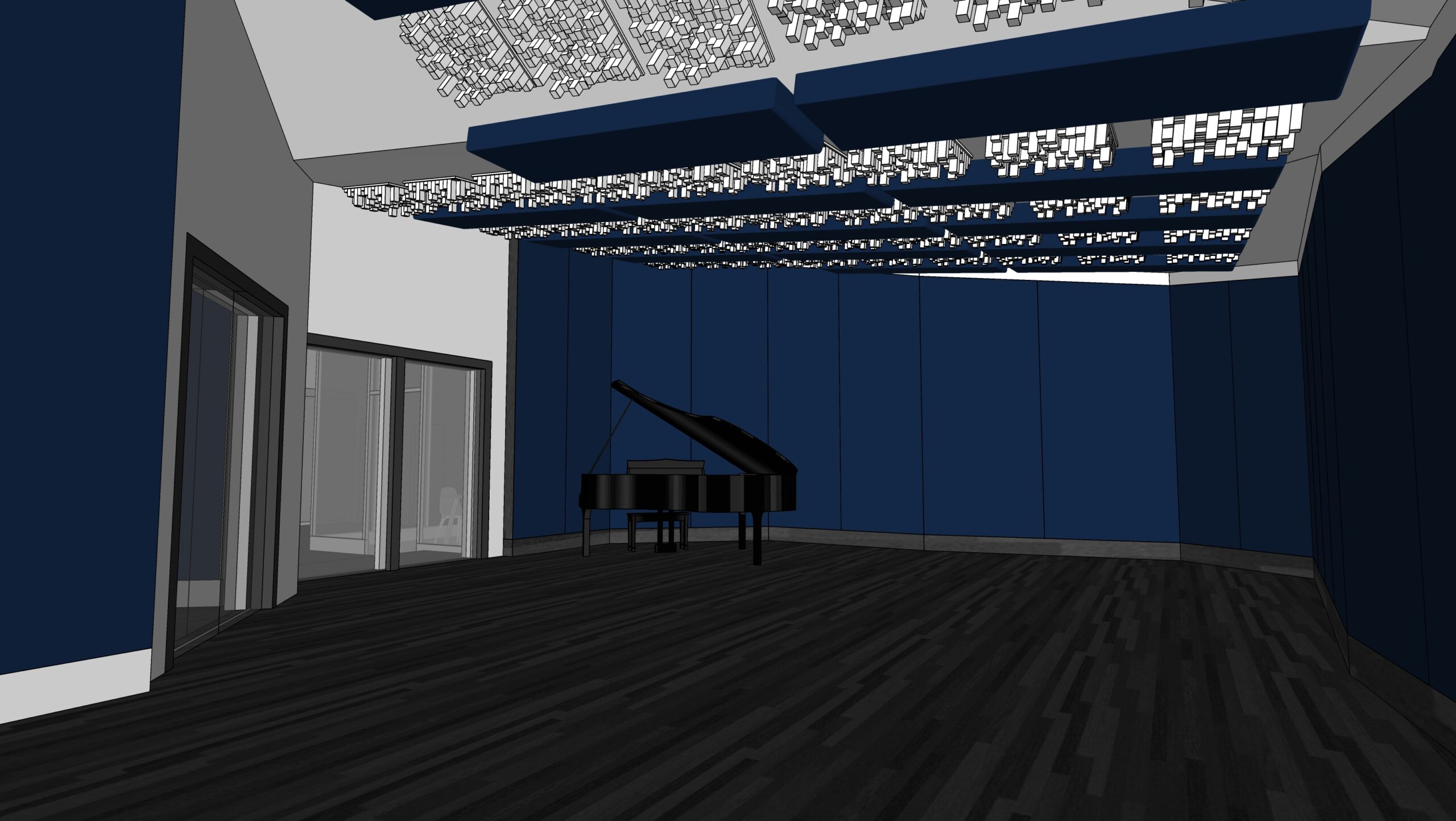 Bild mbakustik GmbH Projekt Tonstudio Klangfabrik CAD Studio 5
