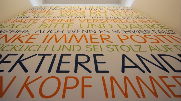 GS Electronic A705 Wandabsorber im Treppenhaus