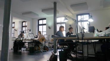 Deckenabsorber Mehrpersonen-Büro Kuhl|Frenzel, Osnabrück