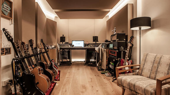 Blessville Studio front wall