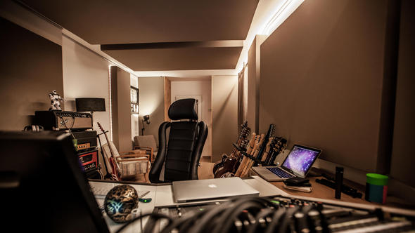 Blessville Studio patchbay